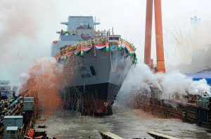 President Murmu launches 'Vindhyagiri', advanced frigate of Indian Navy