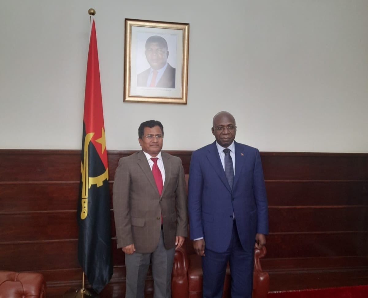 Trade, economic relations discussed in 1st India-Angola Foreign Office Consultations