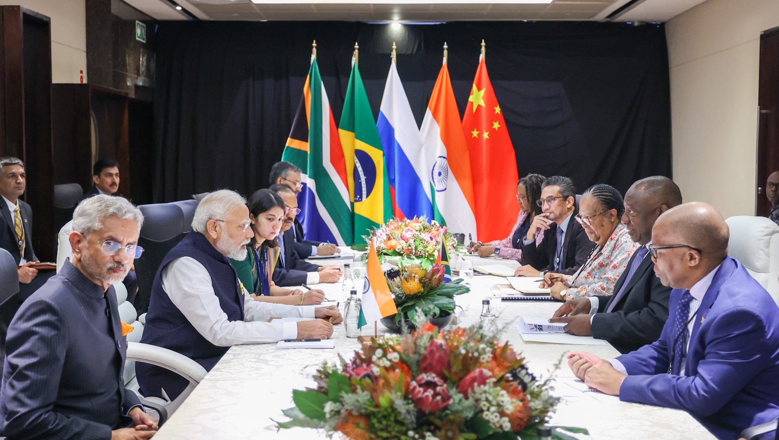 PM Modi held meeting with South African President Ramaphosa to deepen bilateral relations 