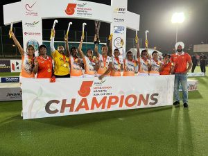 Hockey: Men in Blue in action today against Bangladesh; Women's team wins Gold