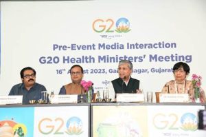 G20 Health Minister’s meeting to be held in Gandhinagar from 17 August