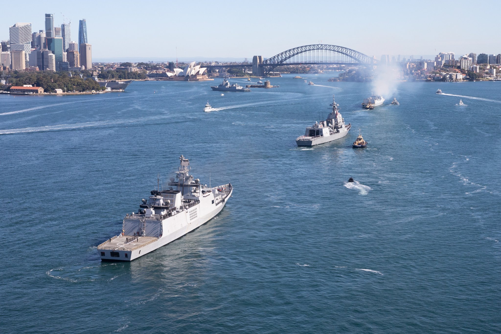 Indian Navy’s drill with US, Japan and Australian counterparts concludes off Australian coast