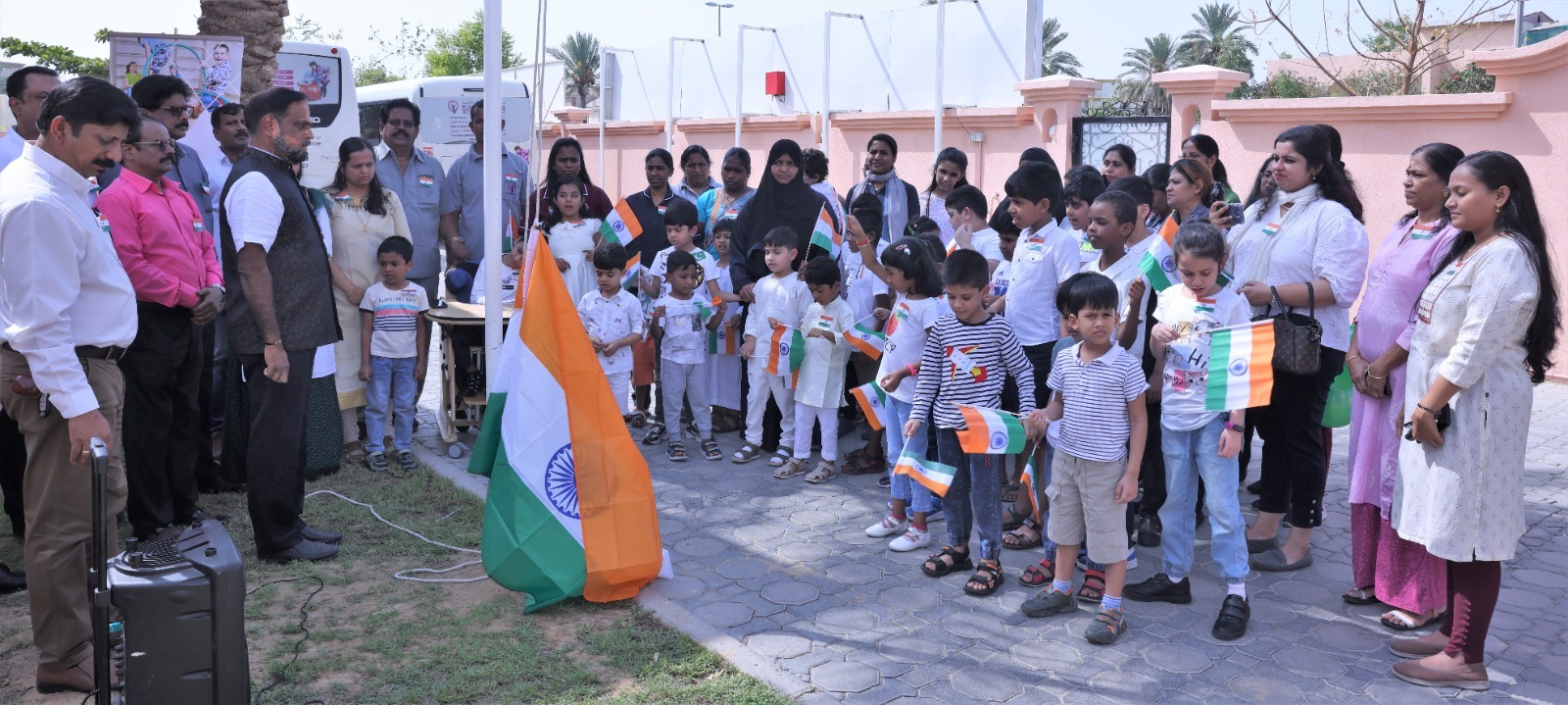 Empowering love & unity: A heartwarming I-Day celebration for children with disabilities