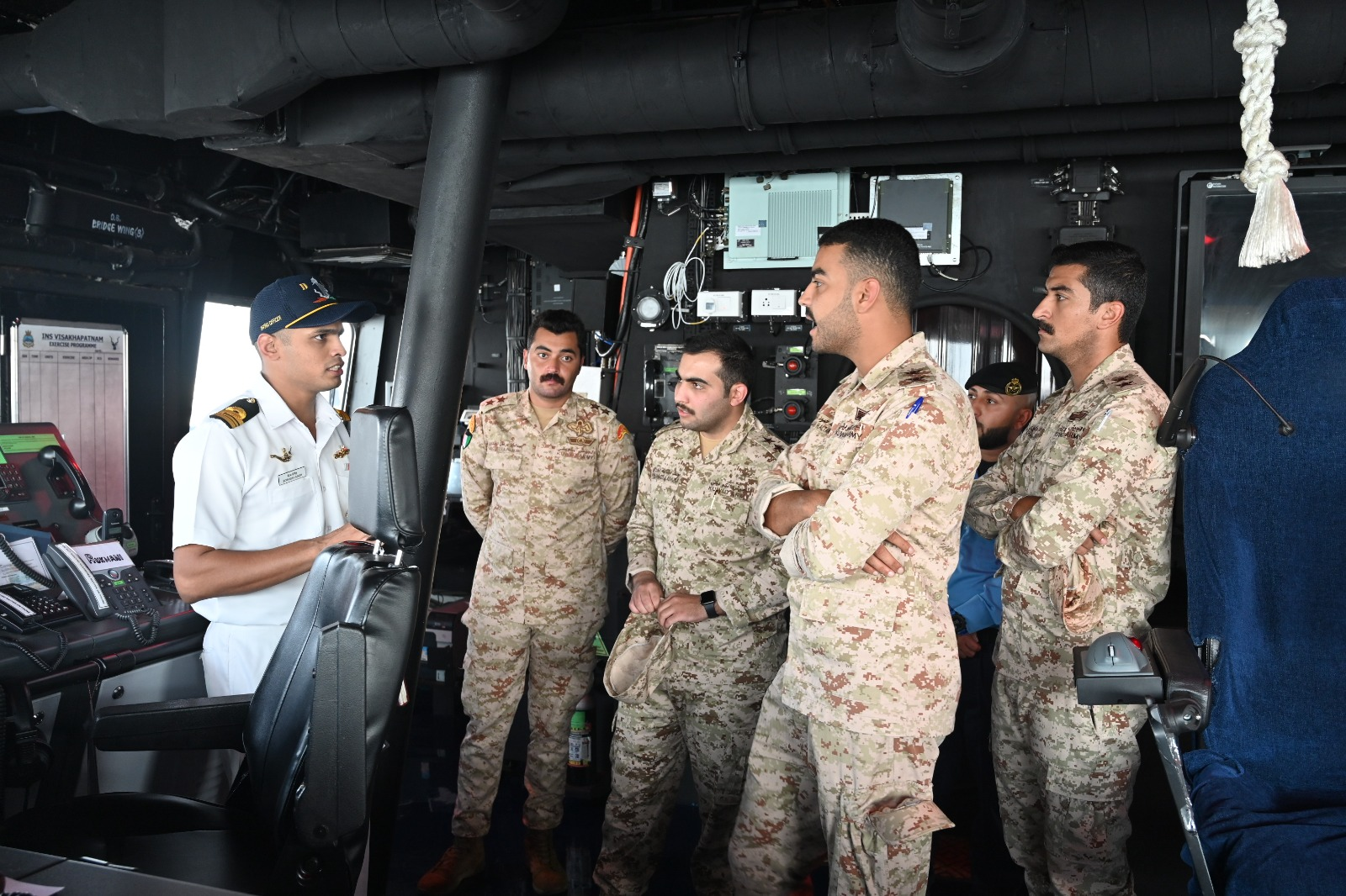 INS Visakhapatnam strengthens naval cooperation during Kuwait visit