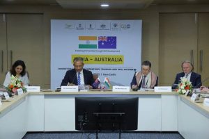 India, Australia host a roundtable on “Enhancing health workforce training and skill pathways”