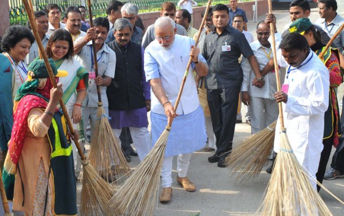 Wining the war against waste: clean India mission