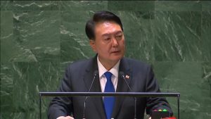 South Korean President says Russian Aid to North Korea a 'Direct Provocation at UNGA 