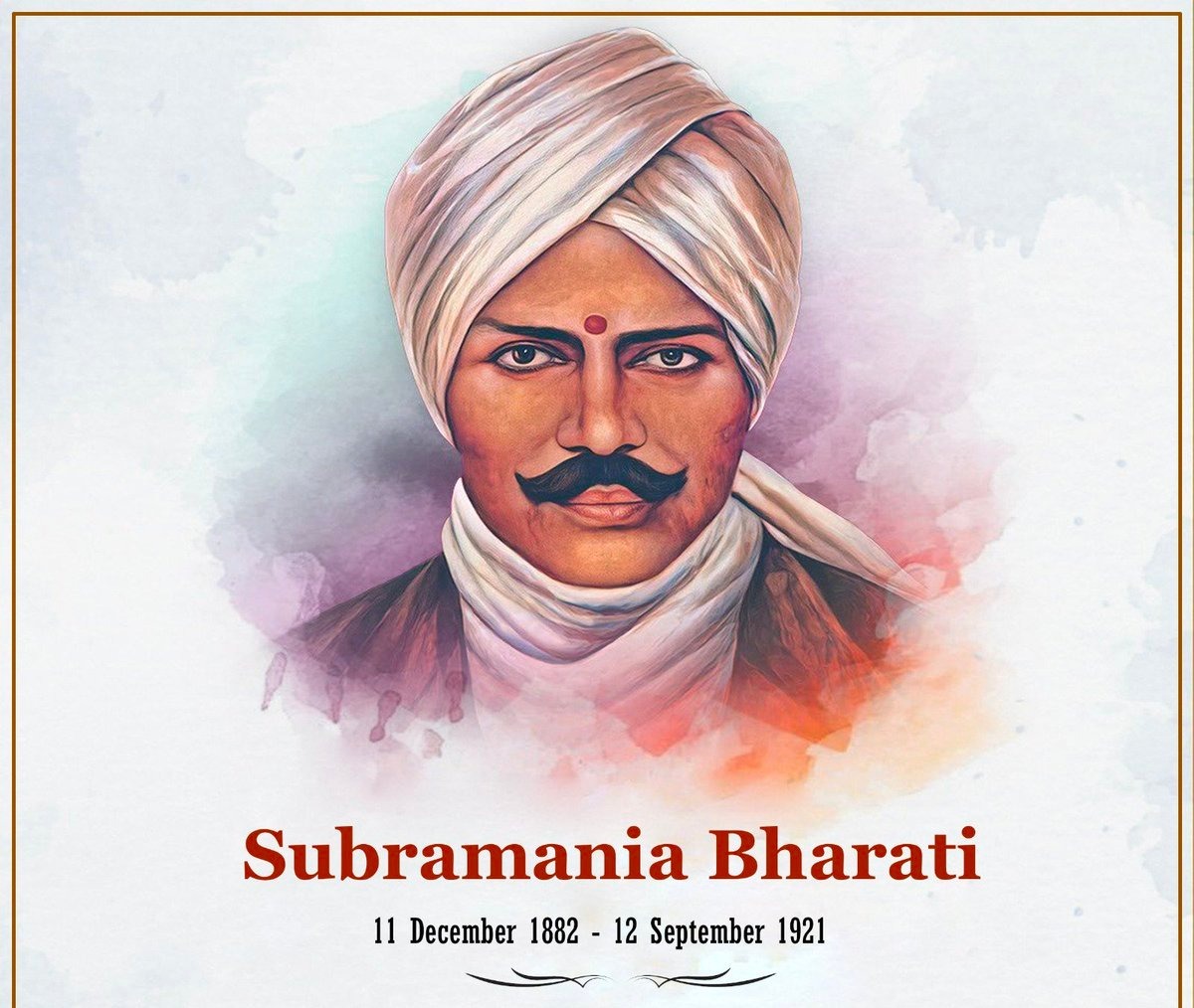 The Great Indian Legacy: Legendary poet & freedom fighter, Subramania ...