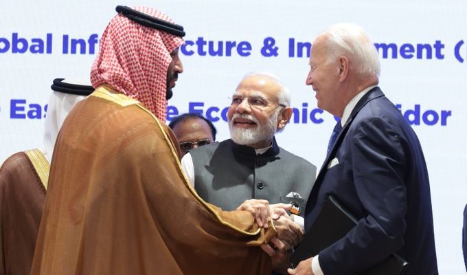 India-Middle East-Europe Economic Corridor announced