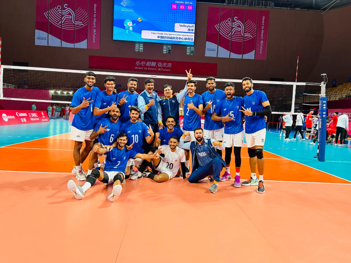 Volleyball: Men-in-blue reach quarterfinals at Asian Games, defeat Chinese Taipei