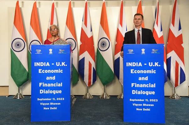 India-UK hold 12th Economic and Financial Dialogue in New Delhi