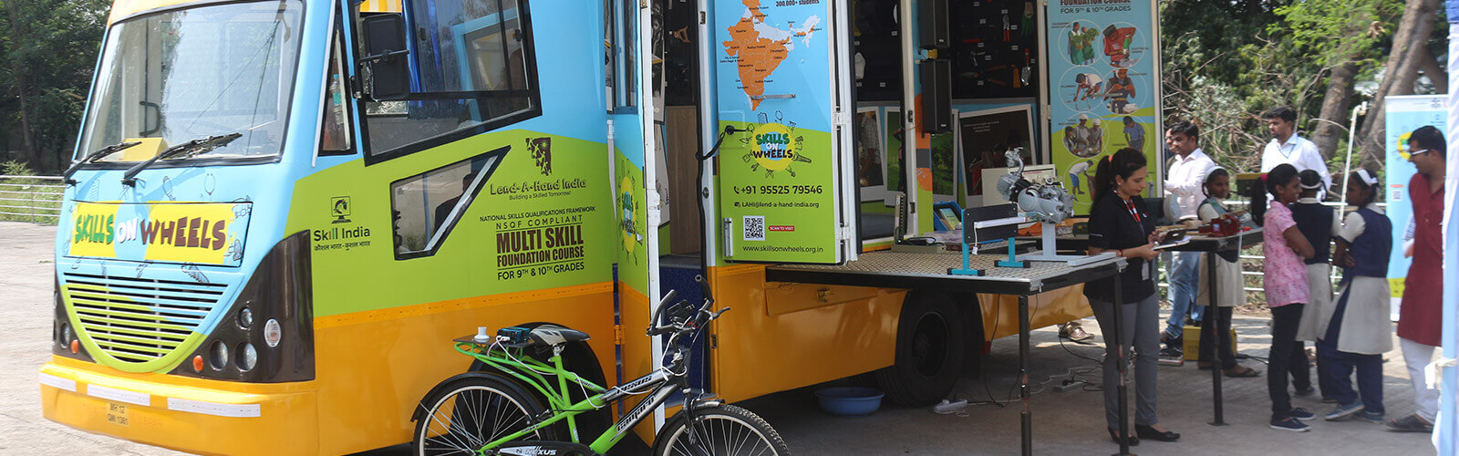 Skills on Wheels: Mobile vocational labs drive digital literacy & skill development across India