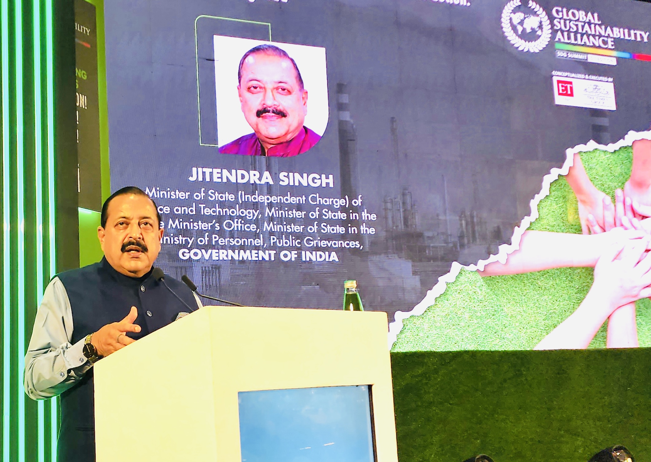 India is committed to achieve the Net Zero emissions target by 2070, says Minister Jitendra Singh