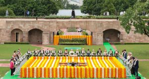 G20 Summit: World leaders pay homage to Mahatma Gandhi at Raj Ghat