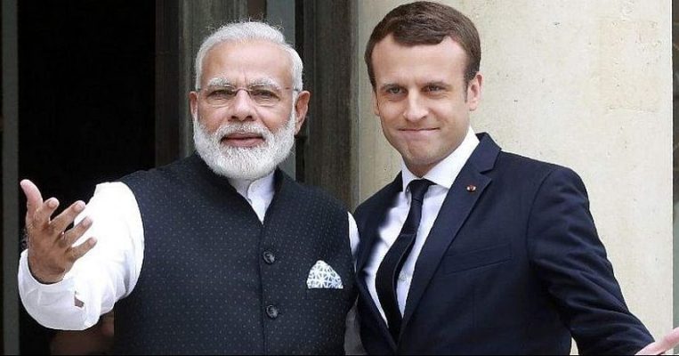 Modi, Macron pledge to strengthen defence ties