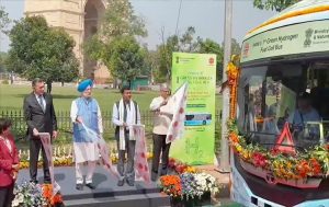 Green Hydrogen fuel cell bus launched to boost green mobility