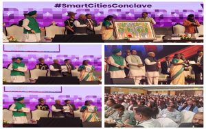 President of India Highlights Sustainable Urban Development at India Smart Cities Conclave 2023