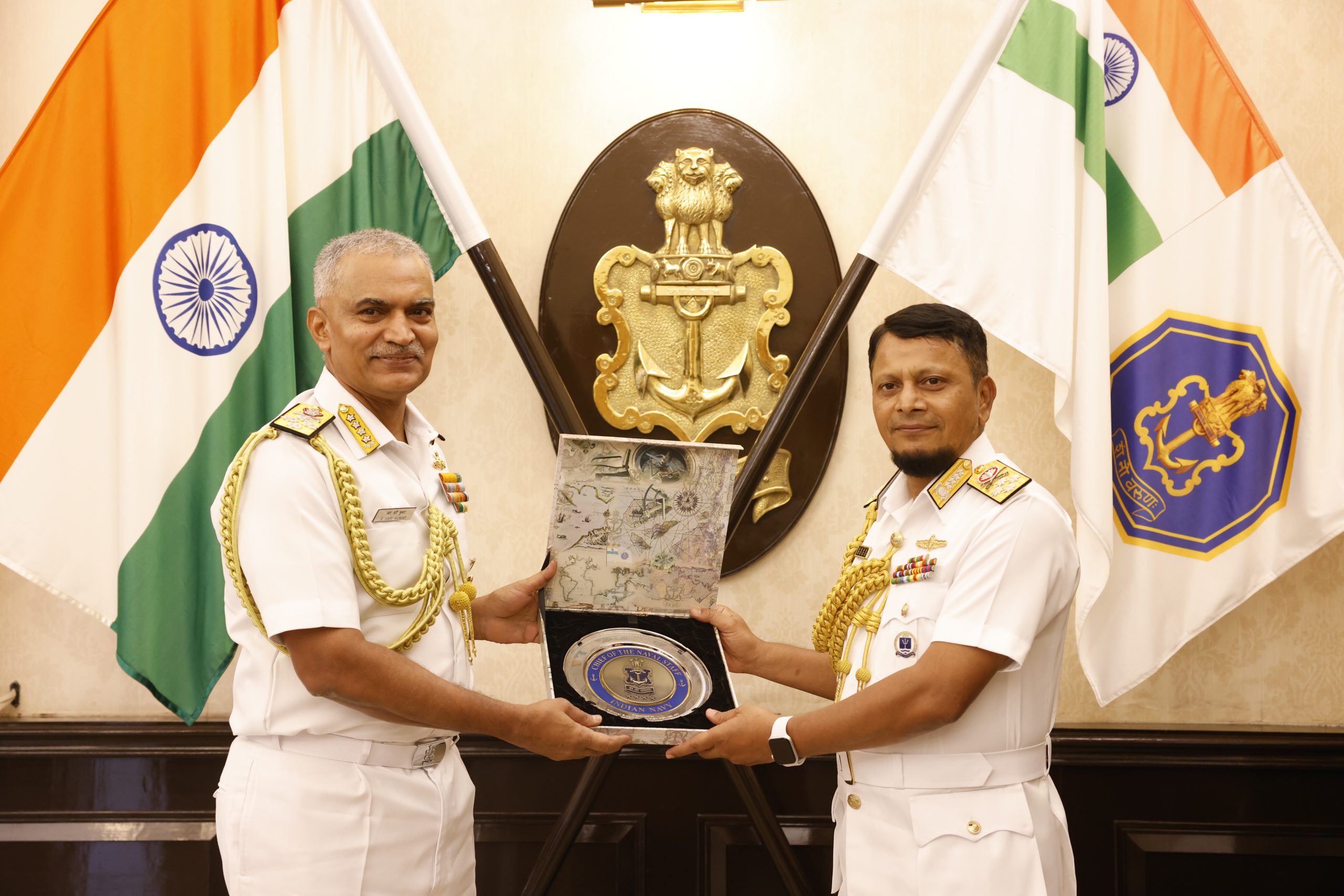 Bangladesh Naval Chief is on a five day visit to India