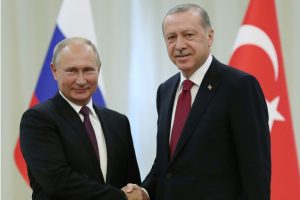 Turkey's Erdogan tells Putin news on grain corridor will be important after talks
