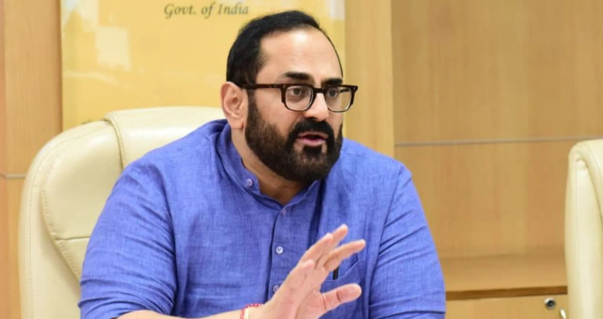 MoS Rajeev Chandrasekhar to launch Semicon India, to be held in September 2024