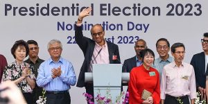 Indian-origin leader Tharman Shanmugaratnam wins Singapore's presidential election