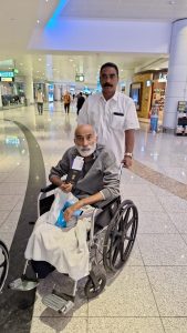 Indian Consulate in UAE helps repatriate Indian national who lost both legs
