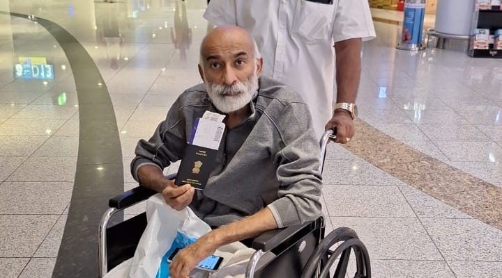 Indian Consulate in UAE helps repatriate Indian national who lost both legs