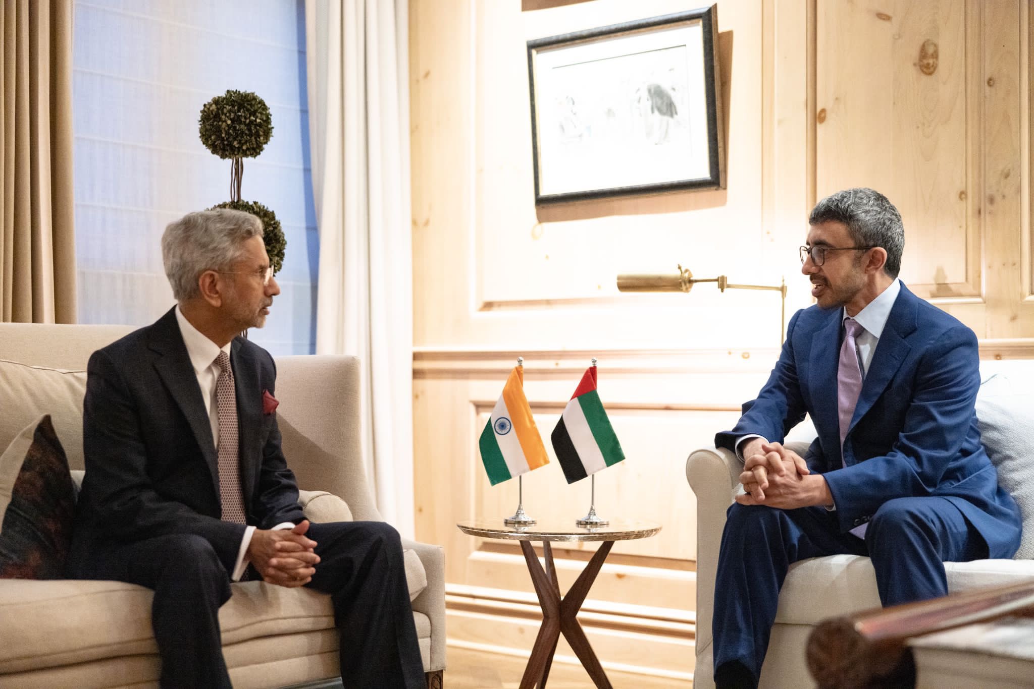 Jaishankar meets UAE counterpart Abdullah bin Zayed in New York