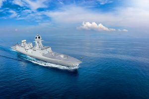 India launches its latest warship, 'Mahendragiri' in Mumbai