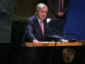 UN chief urges world not to yield to 'naked greed' of fossil fuel interests at Climate Summit