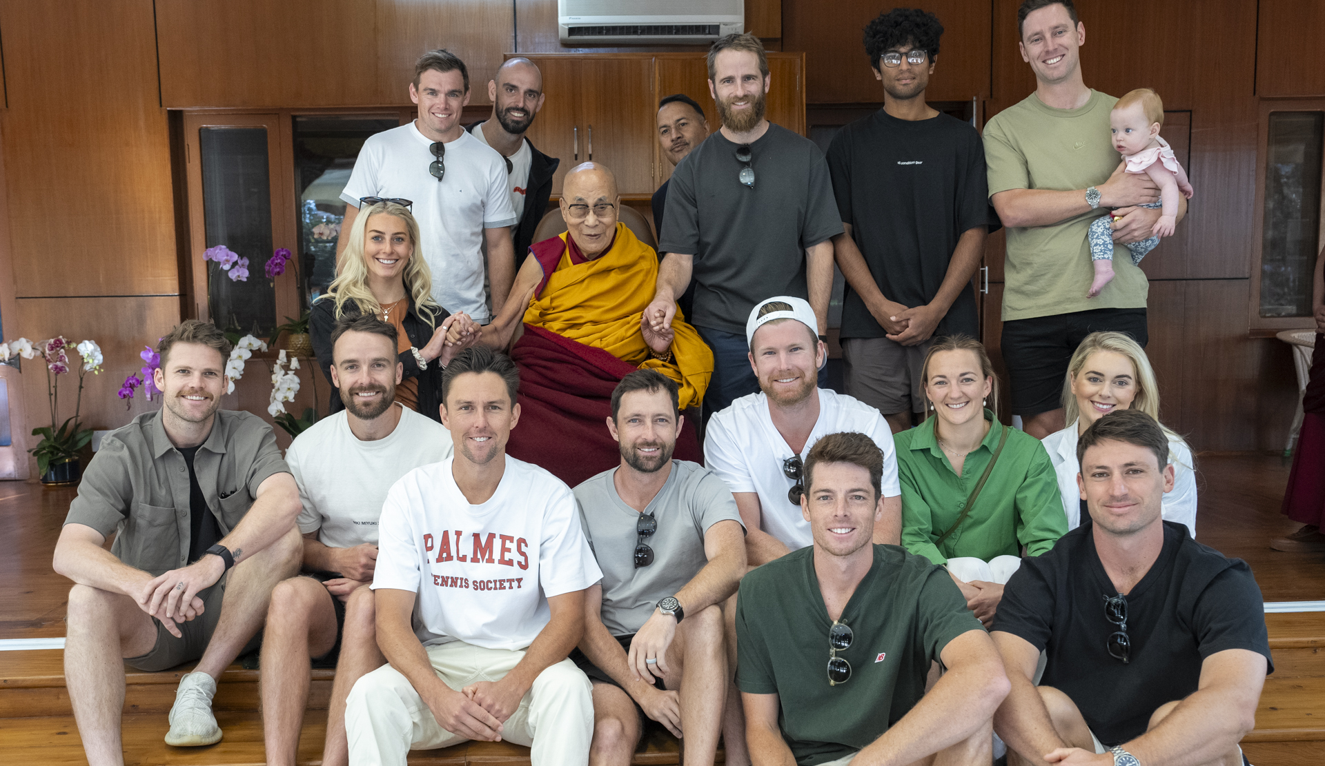 ICC CWC 2023: Dalai Lama blesses New Zealand cricket team ahead of Australia clash