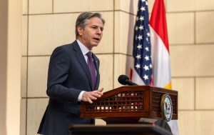 U.S. Secretary of State Blinken arrives in Israel to show solidarity