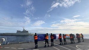 India & EU conduct naval excercise to reinforce maritime security