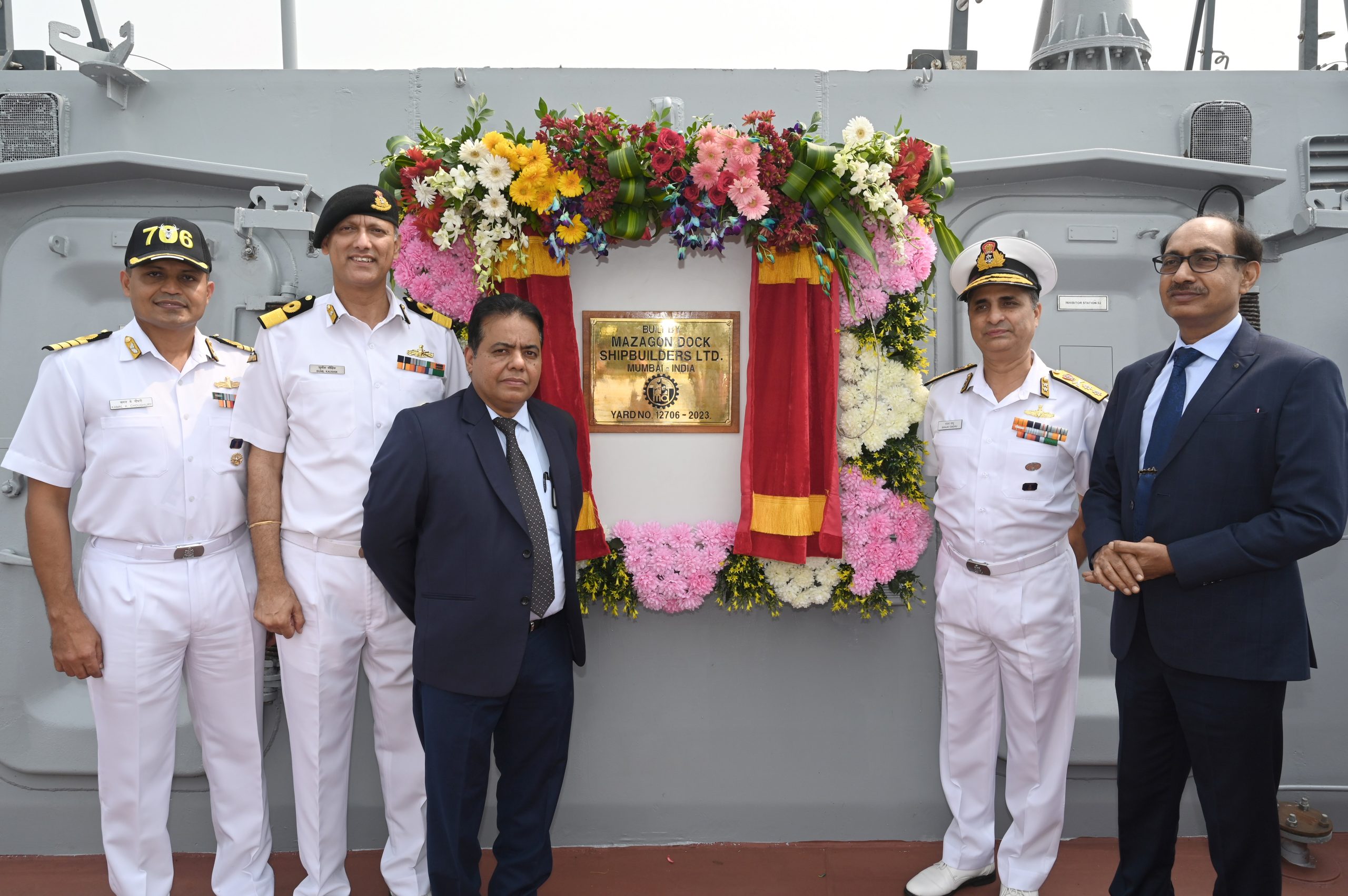 India’s Cutting-Edge Destroyer “Imphal” delivered to the Indian Navy