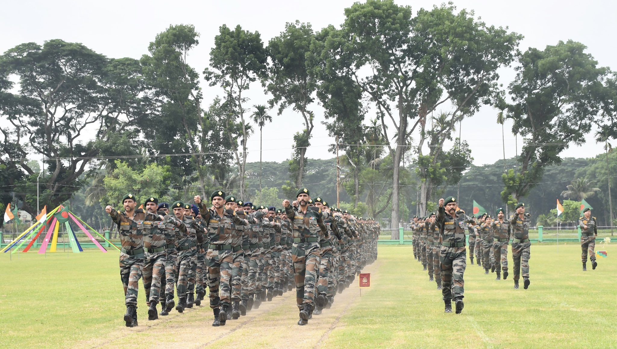 SAMPRITI-XI: Indian Army and Bangladesh Army commence joint military exercise