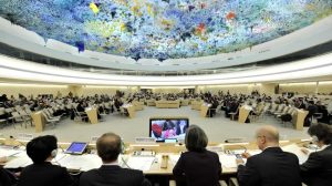 U.S. leads moment of silence for Israeli victims at UN Human Rights Council