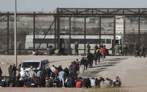 Mexico sends buses for migrants as thousands reach U.S. Border daily