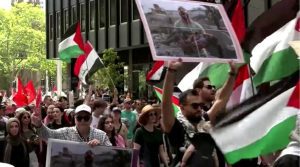 Thousands in Australia join pro-Palestinian march over Gaza