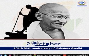 PM Modi, President Murmu pay floral tributes to Mahatma Gandhi at Rajghat