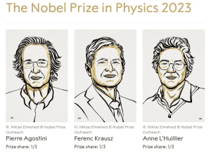 L'Huillier becomes fifth woman to secure a Nobel Prize in Physics, trio win for atom-imaging light pulses