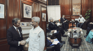 IAEA Director Grossi meets EAM S Jaishankar to discuss nuclear non-proliferation and international cooperation