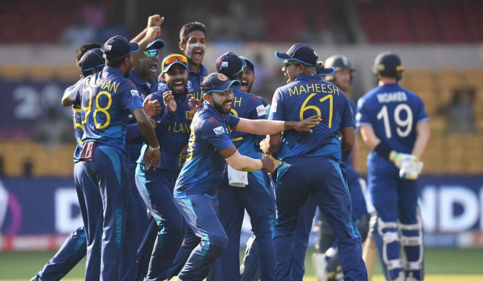 CWC 2023: Sri Lanka hand defending champions England their fourth defeat