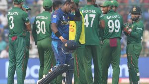 Sri Lanka's Angelo Mathews becomes first international cricketer to be timed out