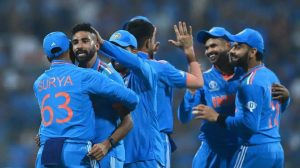CWC23: India blow Sri Lanka away by 302 runs, storm into semifinals