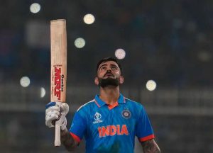 CWC23: Virat Kohli gets to 49th ODI ton on birthday, equals Sachin Tendulkar's all-time record