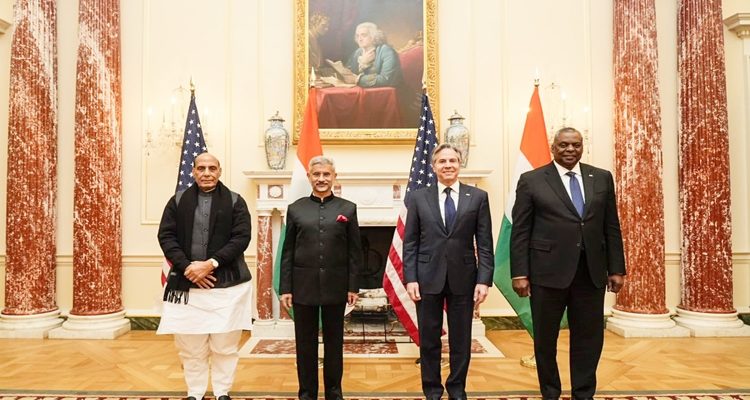 India-US 2+ 2 ministerial dialogue begins in New Delhi