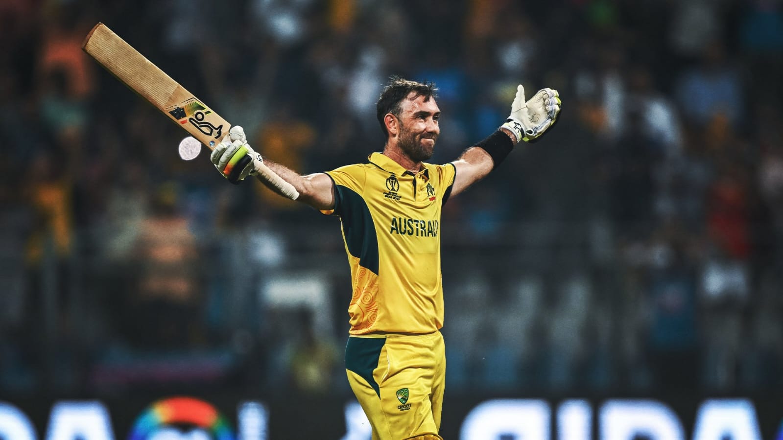 AUS vs AFG: Maxwell creates history with record-breaking double ton in Mumbai Mayhem