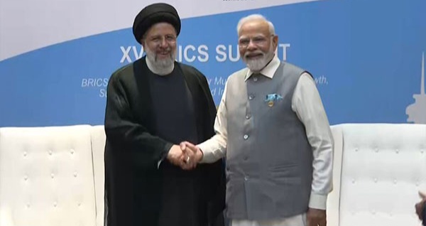 PM Modi hold talks with Iranian President; discusses Israel-Hamas conflict, Chabahar port