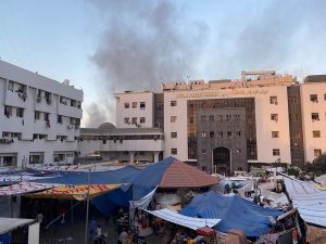 WHO says it has lost communication with its contacts in Al Shifa hospital, Gaza