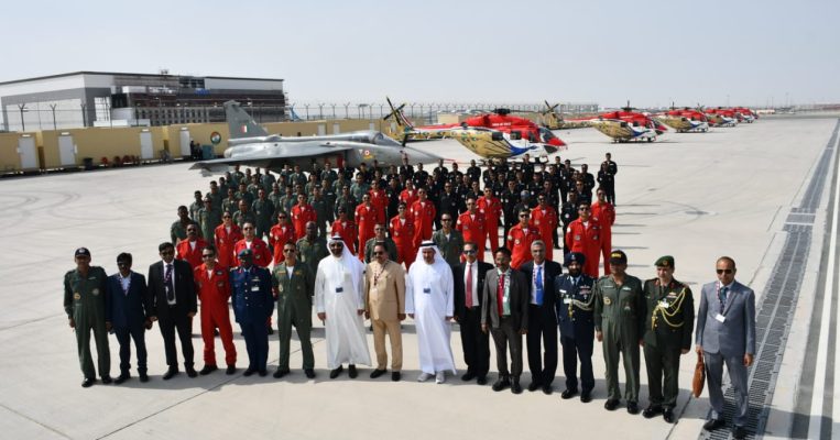 Mos Defence Ajay Bhatt visits Dubai Airshow, holds bilateral meeting with UAE counterparts